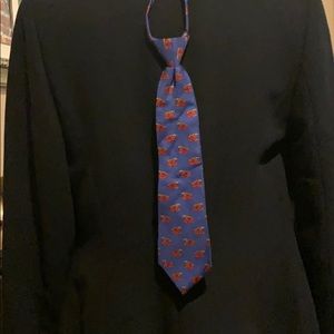 Class Club little boys tie fire trucks NEW